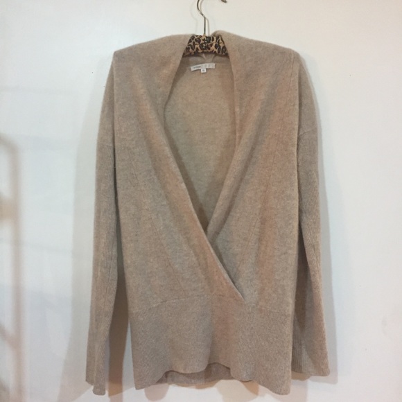 Vince Sweaters - Vince Cashmere V-neck wrap sweater Sz XS
